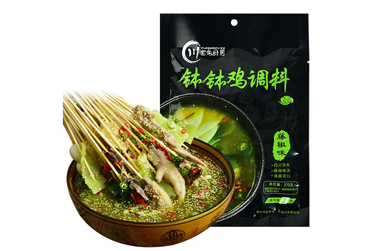 LESHAN BOBO CHICKEN COLD POT SKEWER RATTAN PEPPER FLAVOR 270G